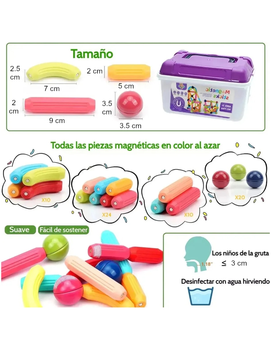 Bloques magneticos armables