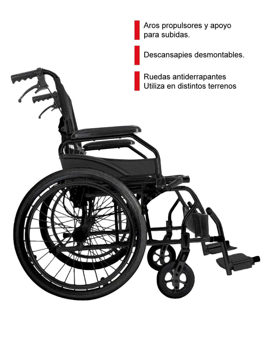 Silla de ruedas lusrmsb11m786 5