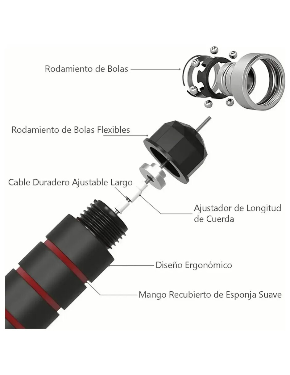 Cuerda para saltar genérica