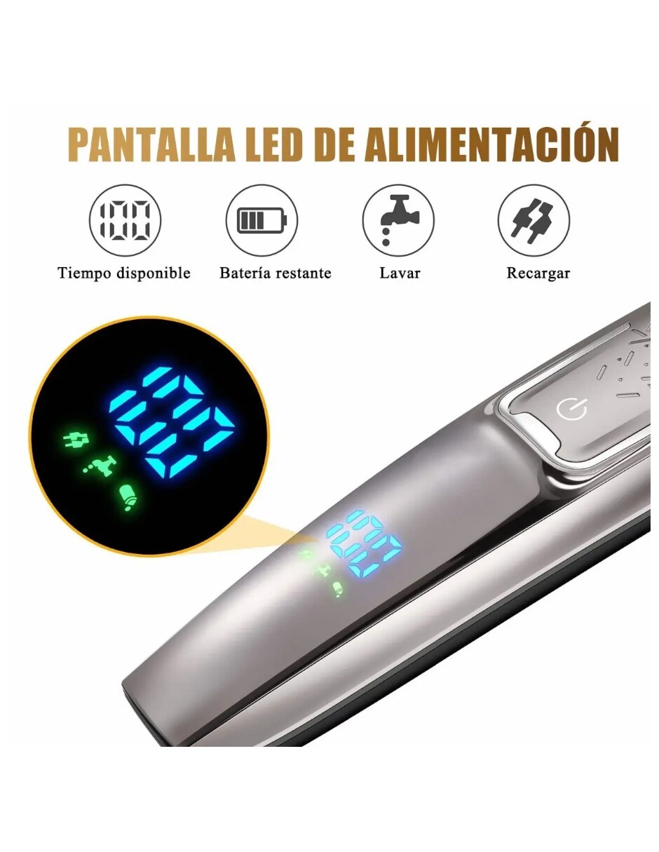 Recortadora para cabello barba y cuerpo 5