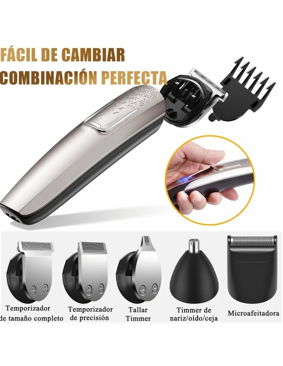 Recortadora para cabello barba y cuerpo