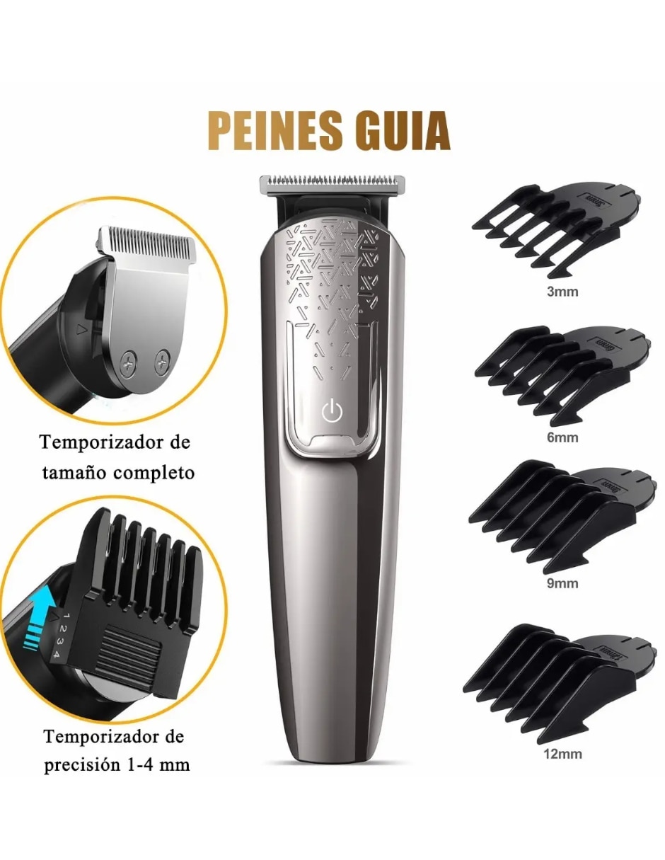 Recortadora para cabello barba y cuerpo