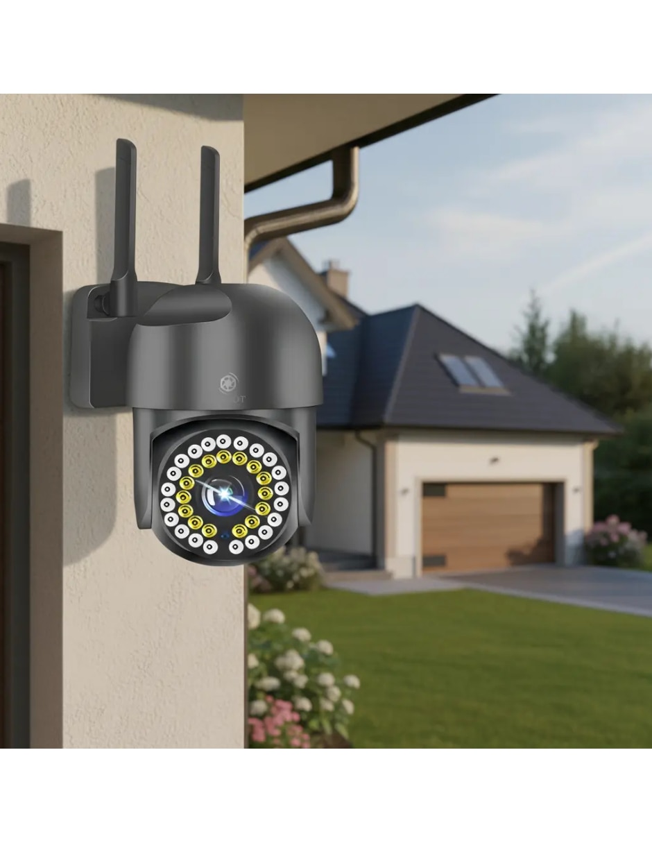 Cámara Wi-Fi de seguridad inalámbrica Full HD 350° para interior y exterior 5