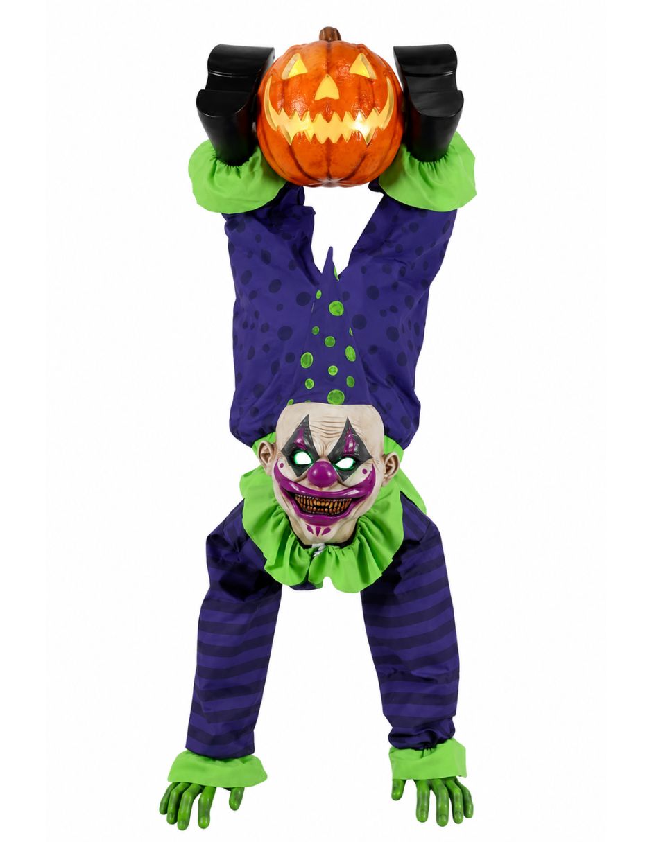 Figura decorativa con forma de payaso