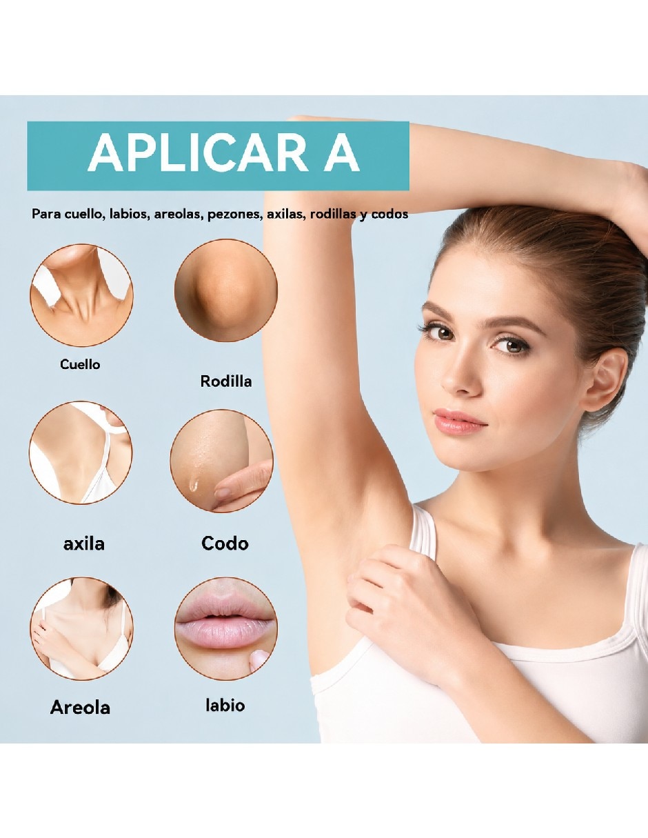 Crema para cuerpo recomendada para aclarar de día y noche para todo tipo piel 5