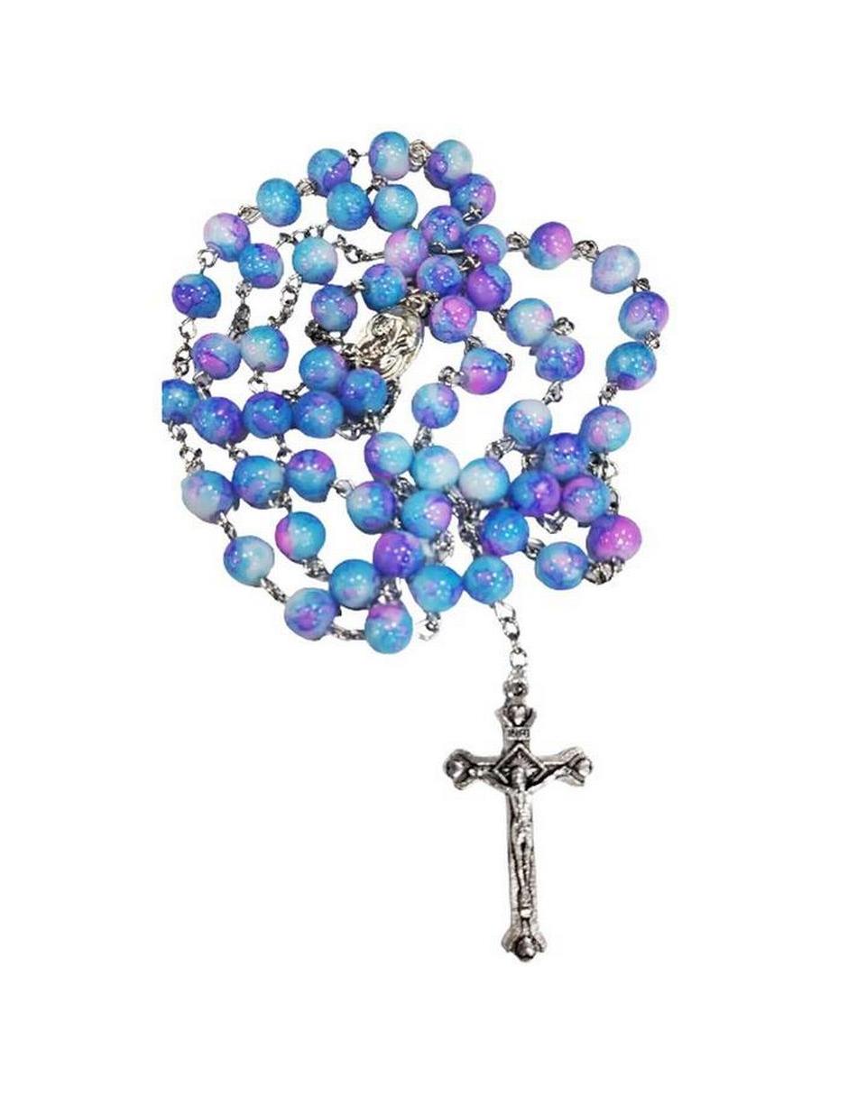 Rosario cadena de metal con