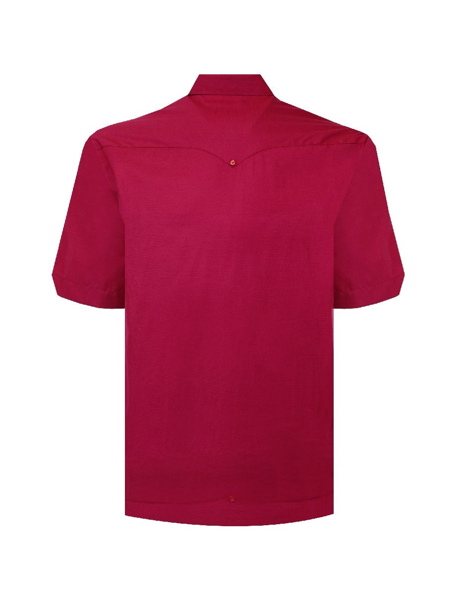 Guayabera manga corta para hombre 4