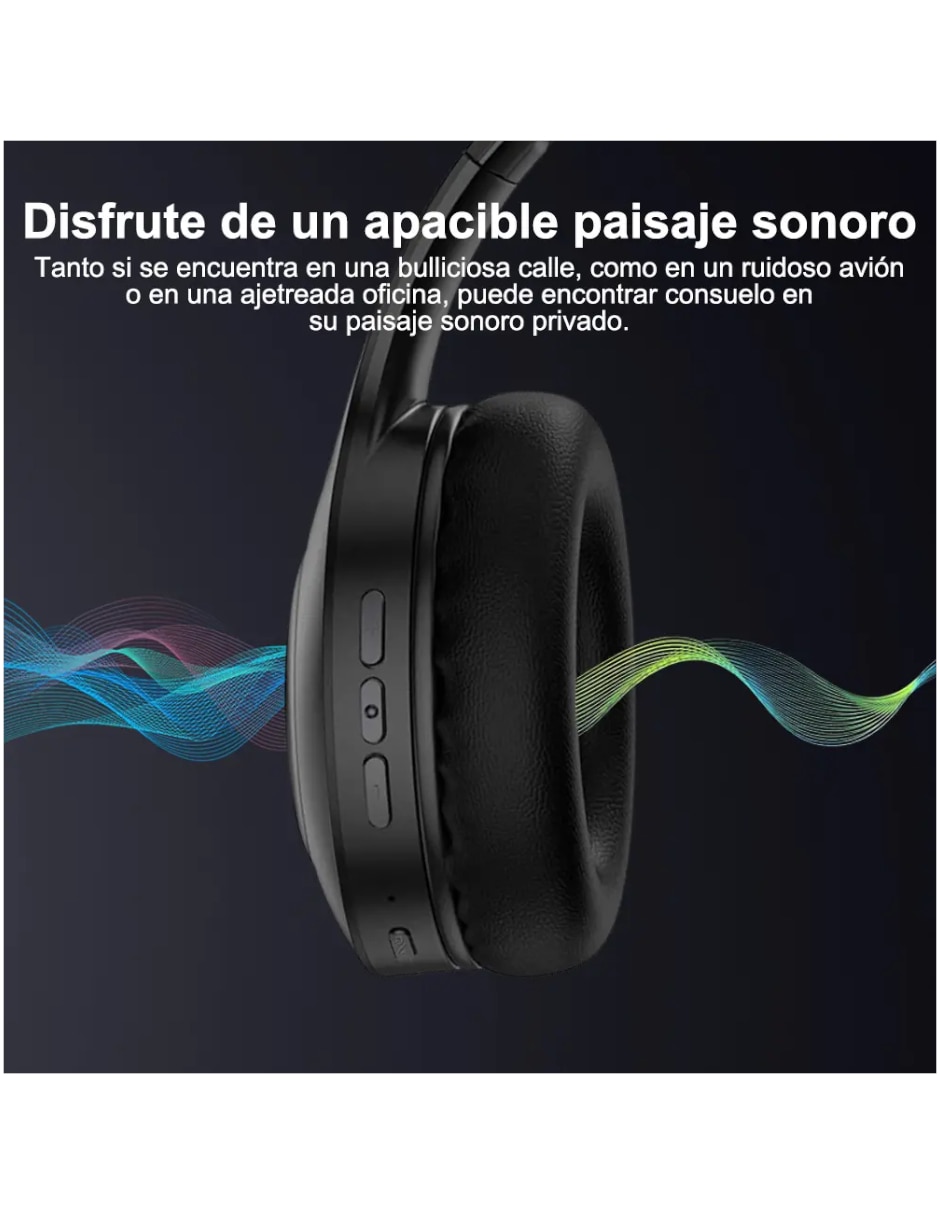 Audífonos Over-Ear Inalámbrica con cancelación de ruido 3
