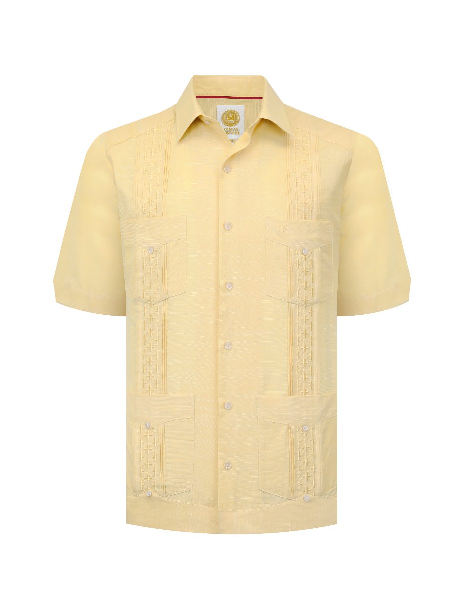 Guayabera manga corta para hombre 5