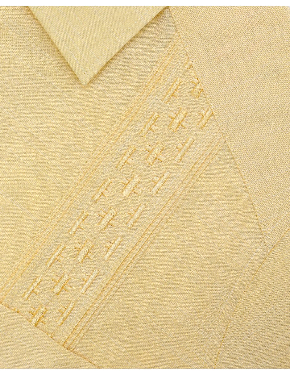 Guayabera manga corta para hombre 3