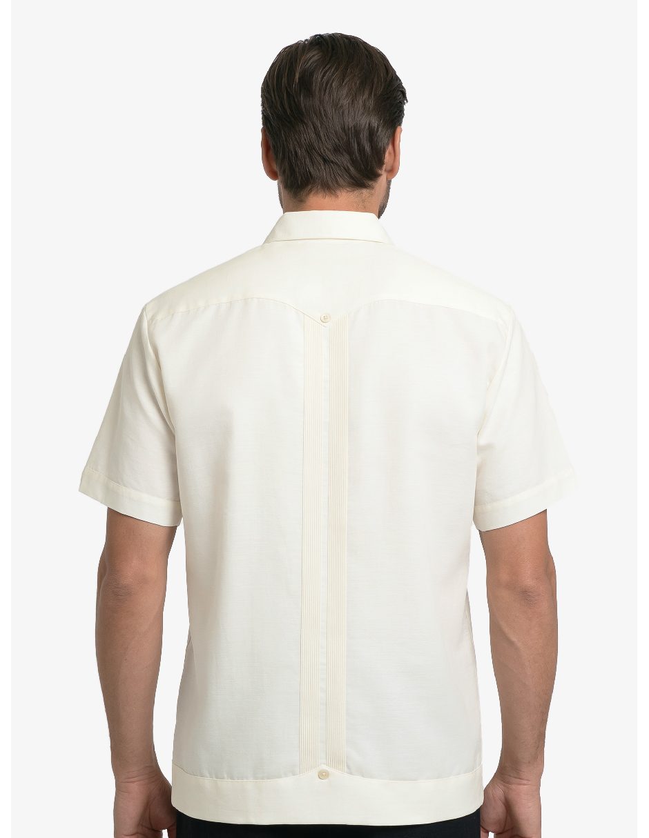 Guayabera manga corta para hombre 2