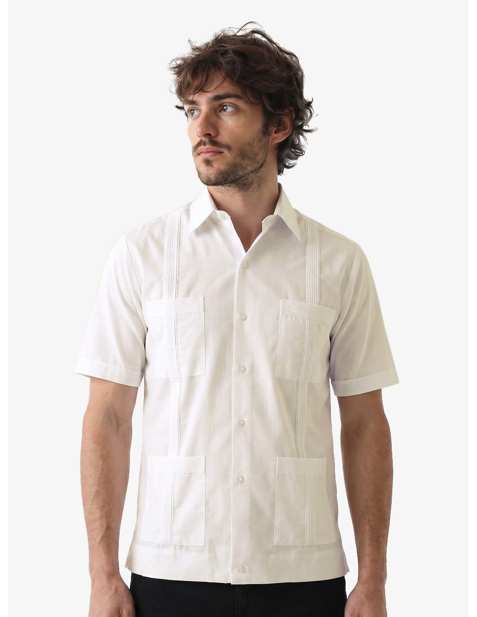 Guayabera manga corta para hombre Guayabera manga corta para hombre