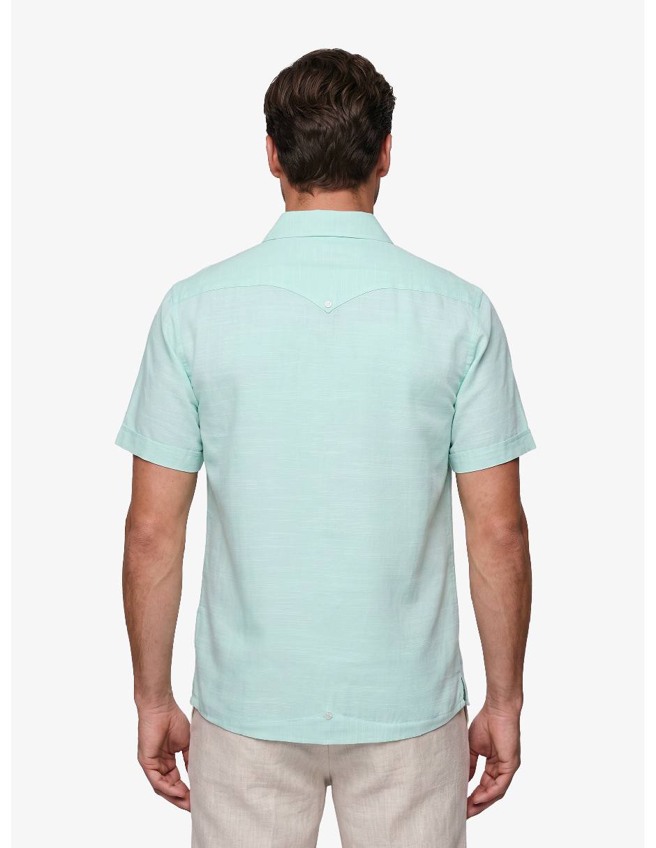 Guayabera manga corta para hombre 2