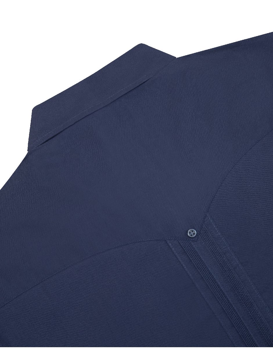 Guayabera manga larga para hombre 6