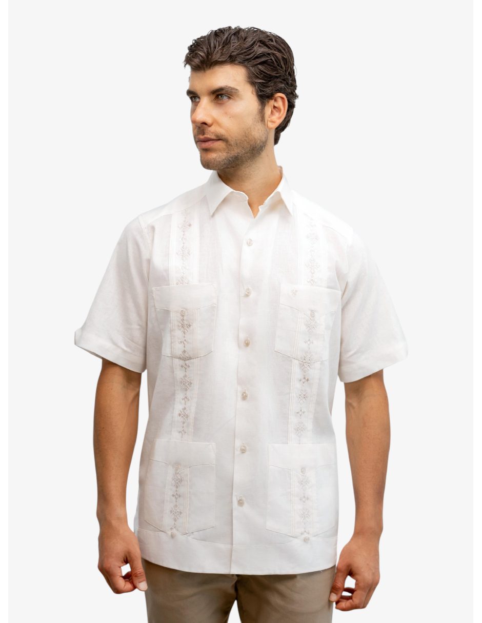 Guayabera manga corta para hombre Guayabera manga corta para hombre