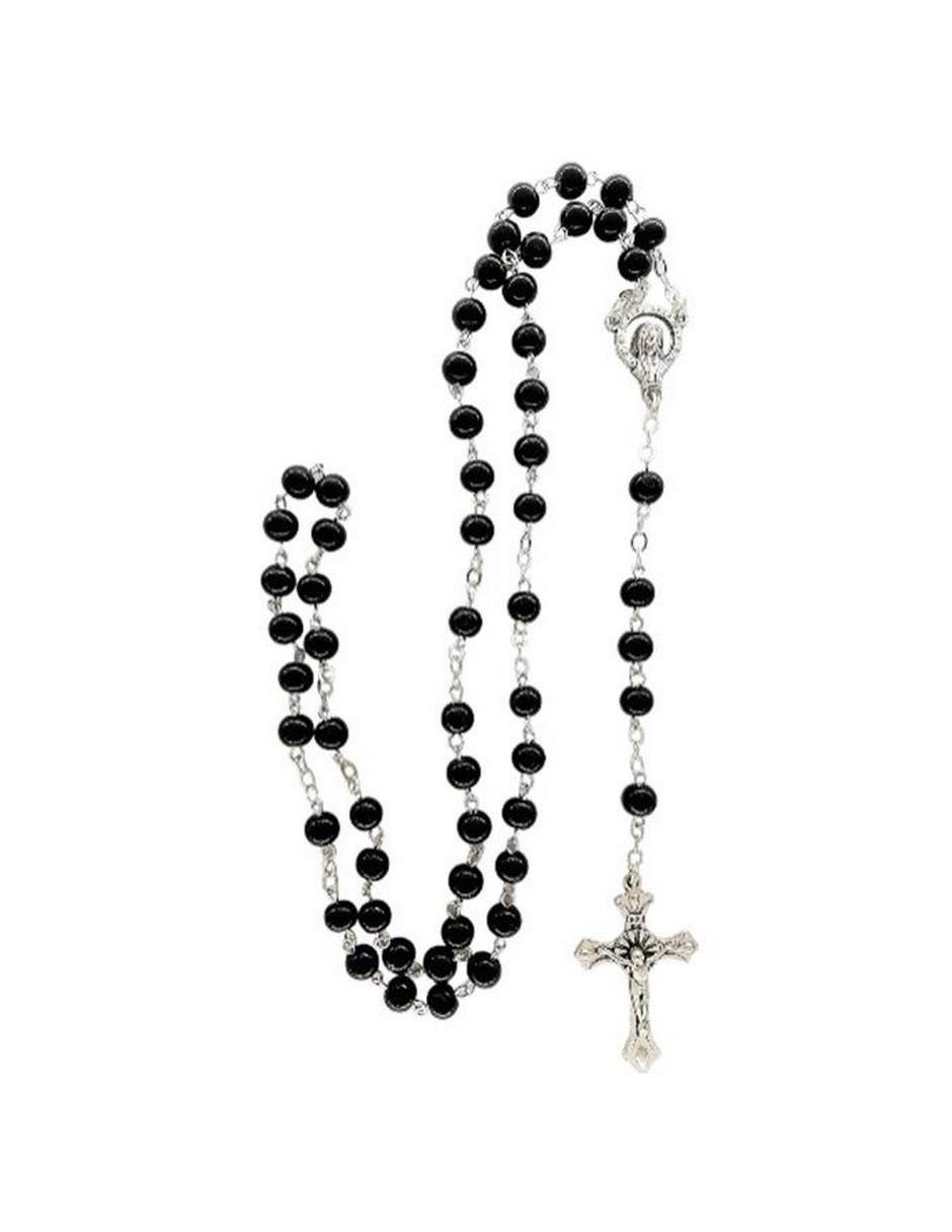 Rosario cadena de metal con 5
