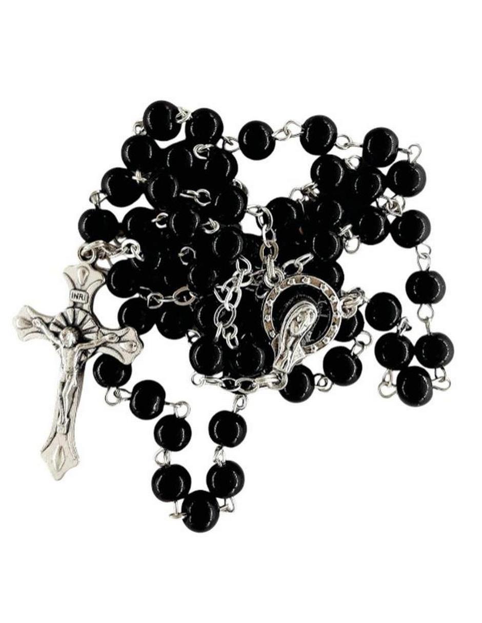 Rosario cadena de metal con
