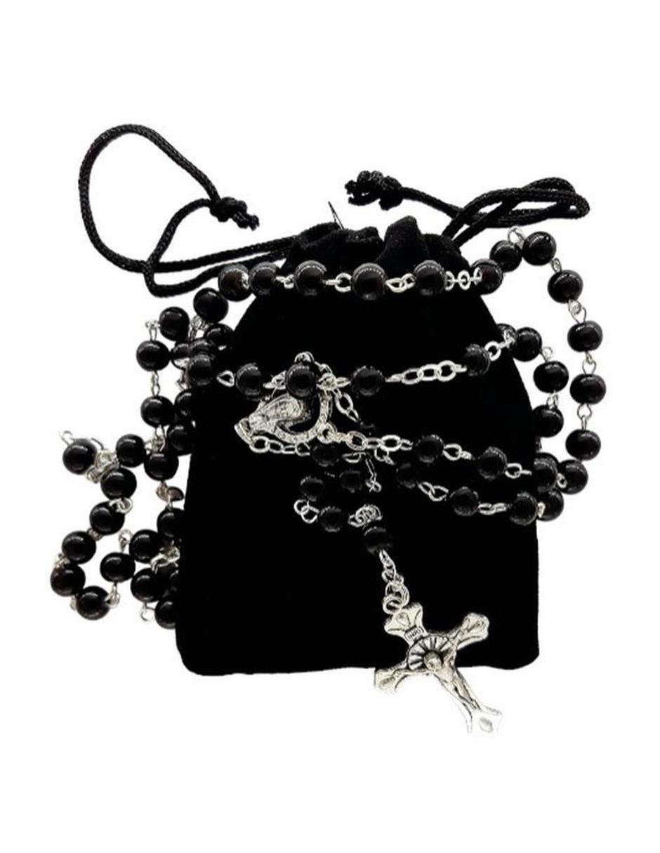 Rosario cadena de metal con