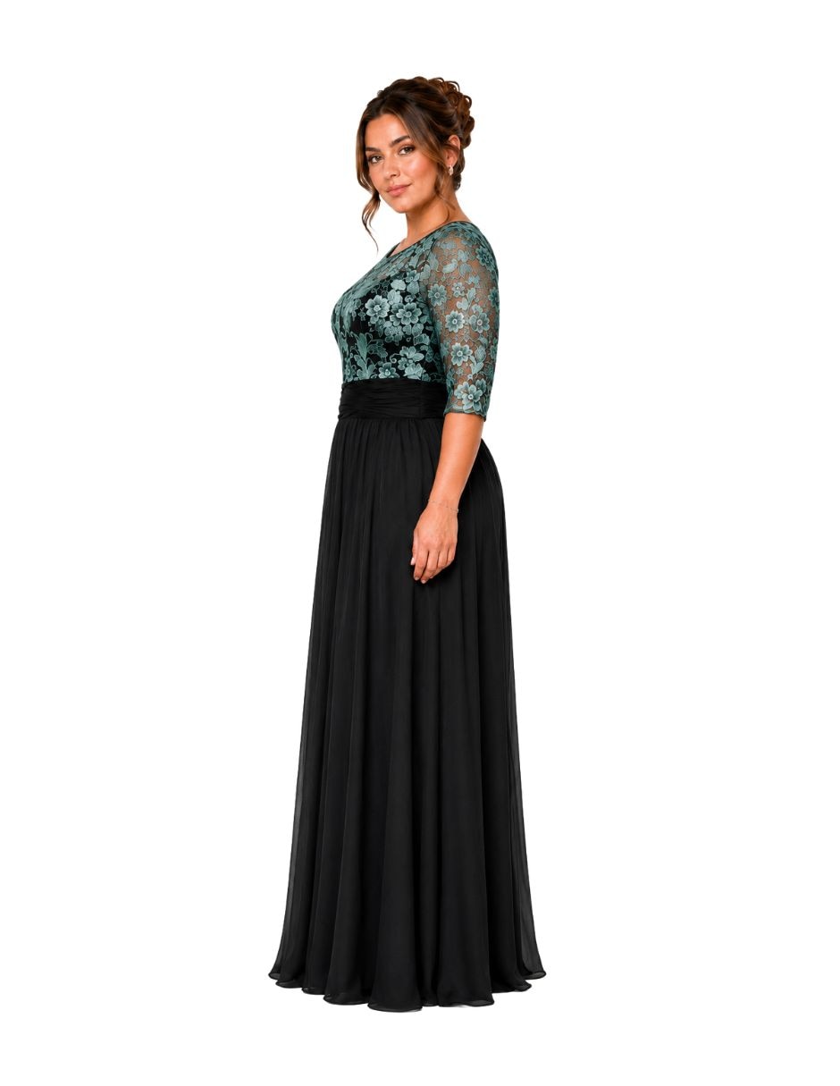 Vestido largo fiesta la difference para mujer 4