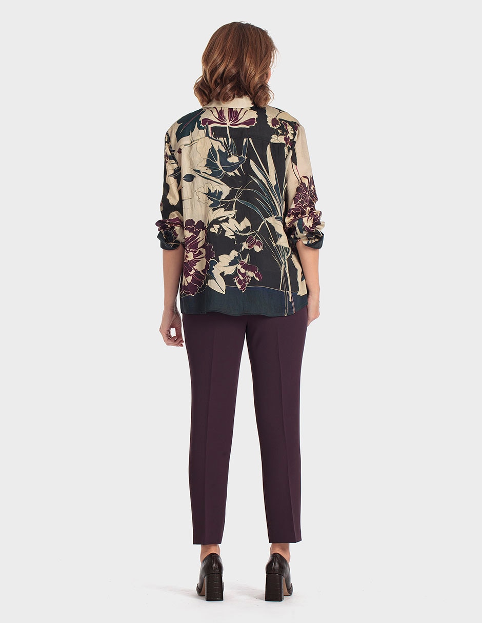 Blusa manga 3/4 para mujer 4
