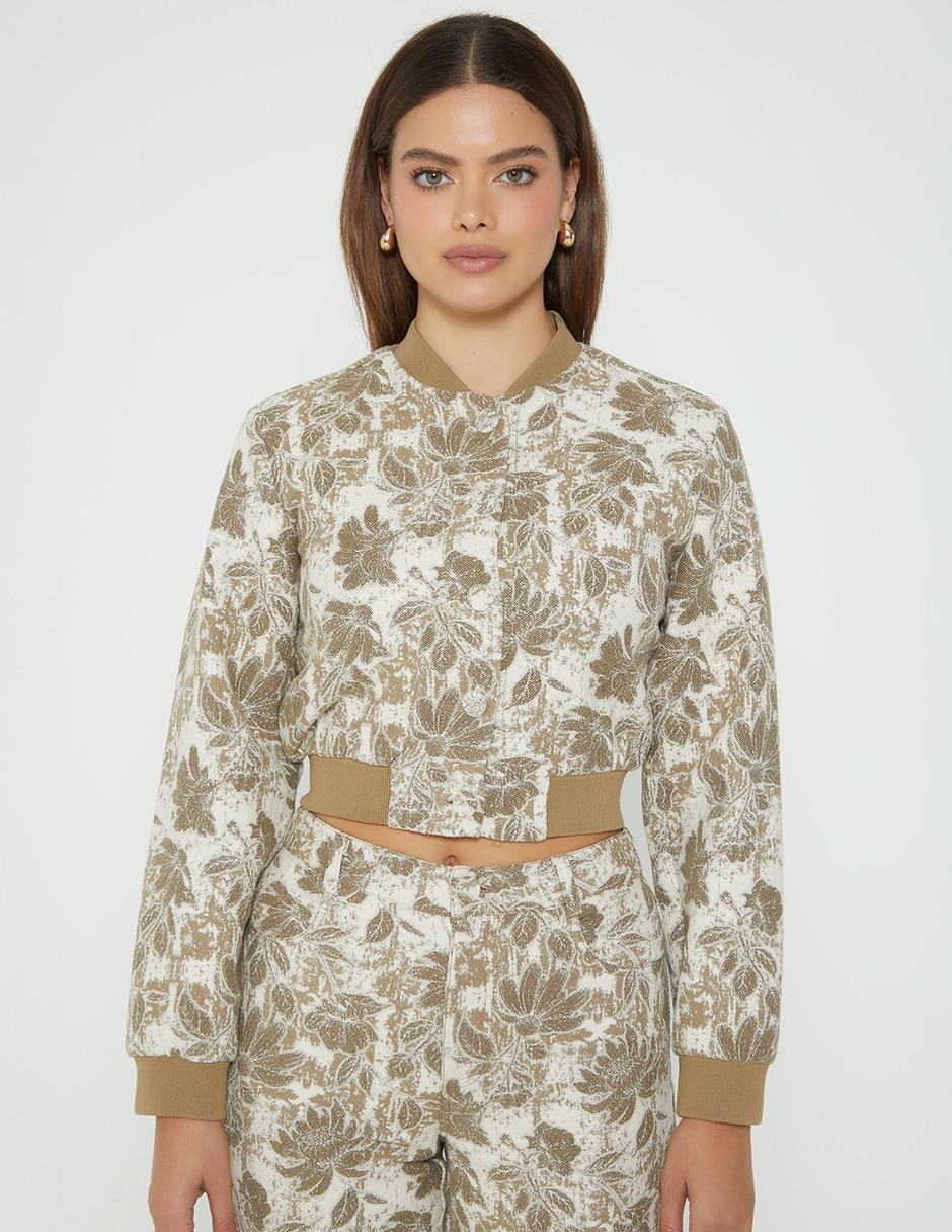 Chamarra bomber sporty versalles para mujer Chamarra bomber sporty versalles para mujer