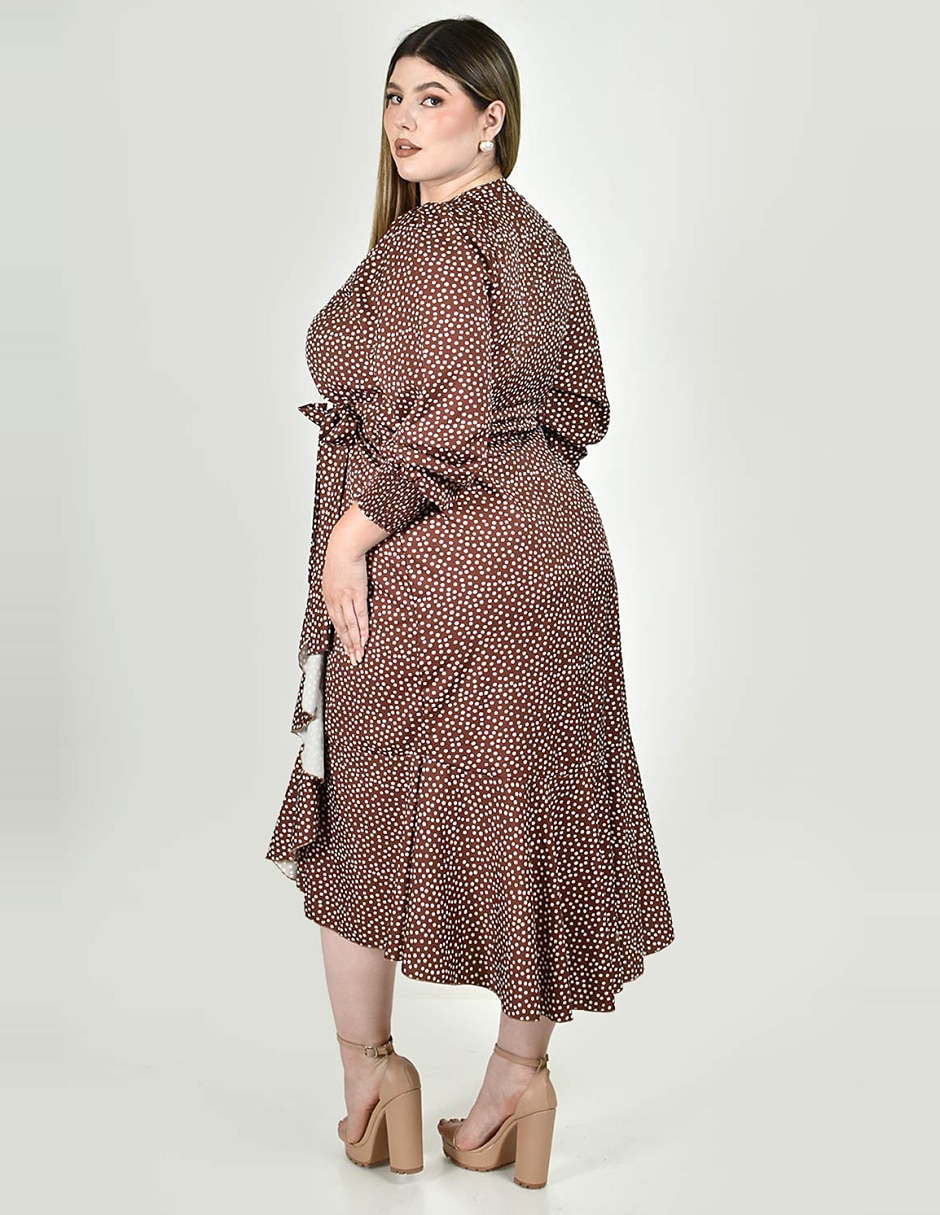 Vestido midi casual para mujer 4