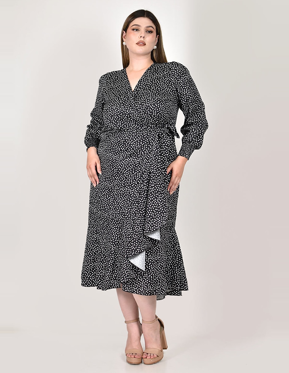 Vestido midi casual para mujer Vestido midi casual para mujer