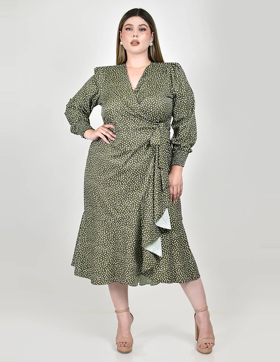 Vestido midi casual para mujer