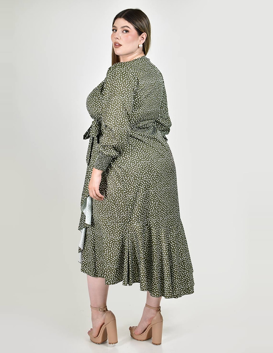 Vestido midi casual para mujer 4