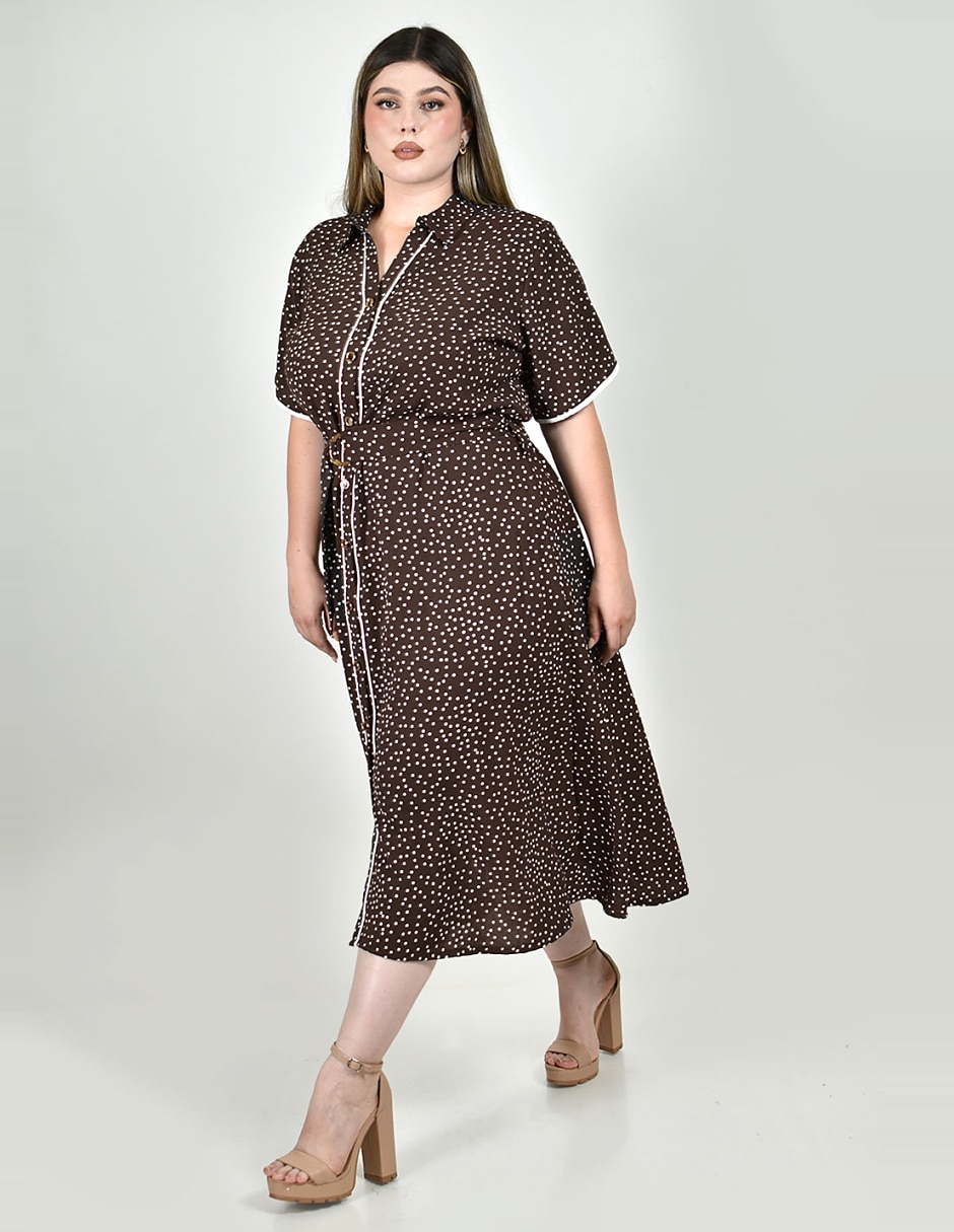 Vestido midi casual para mujer 6