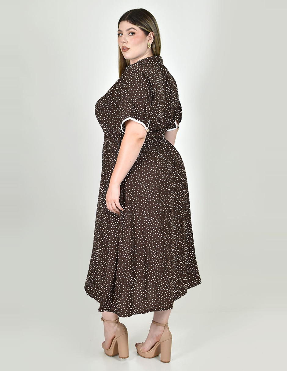 Vestido midi casual para mujer 5