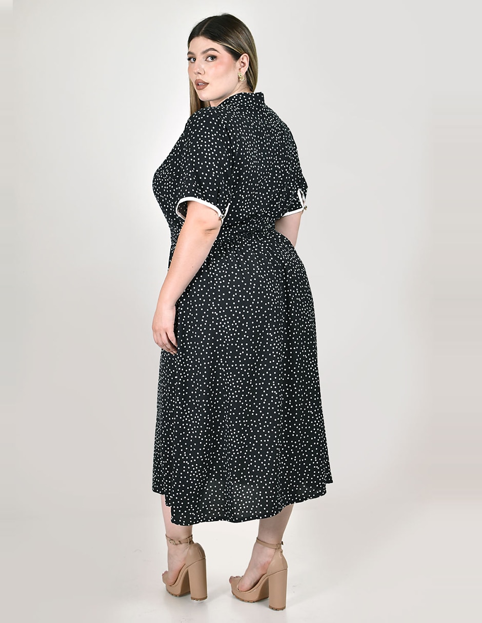 Vestido midi casual para mujer 4