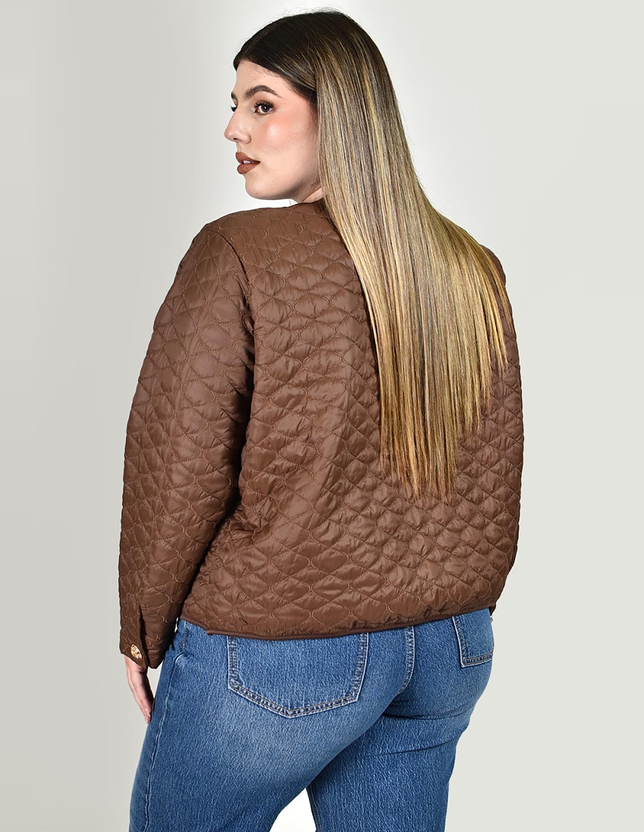 Chamarra casual roman fashion para mujer 4