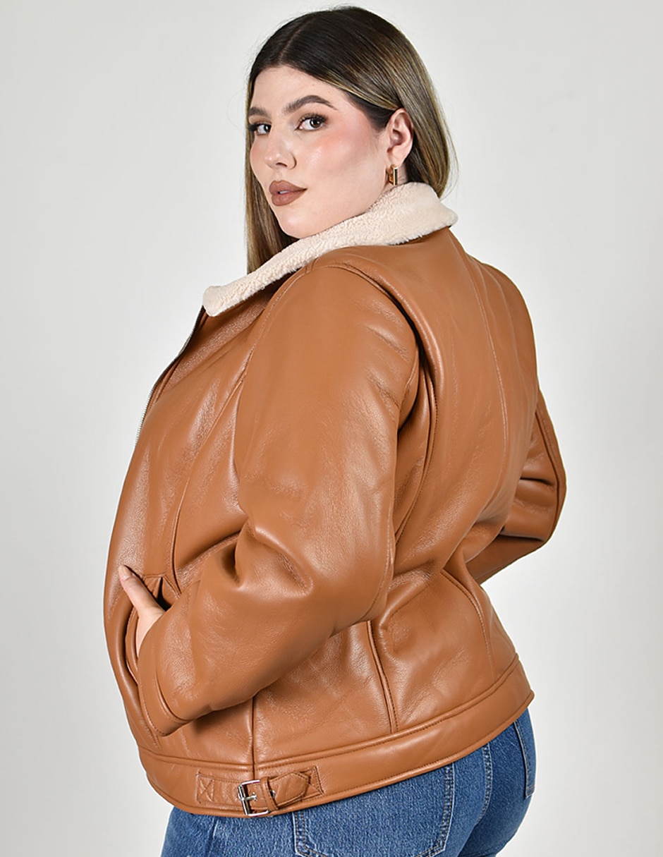 Chamarra casual para mujer 4