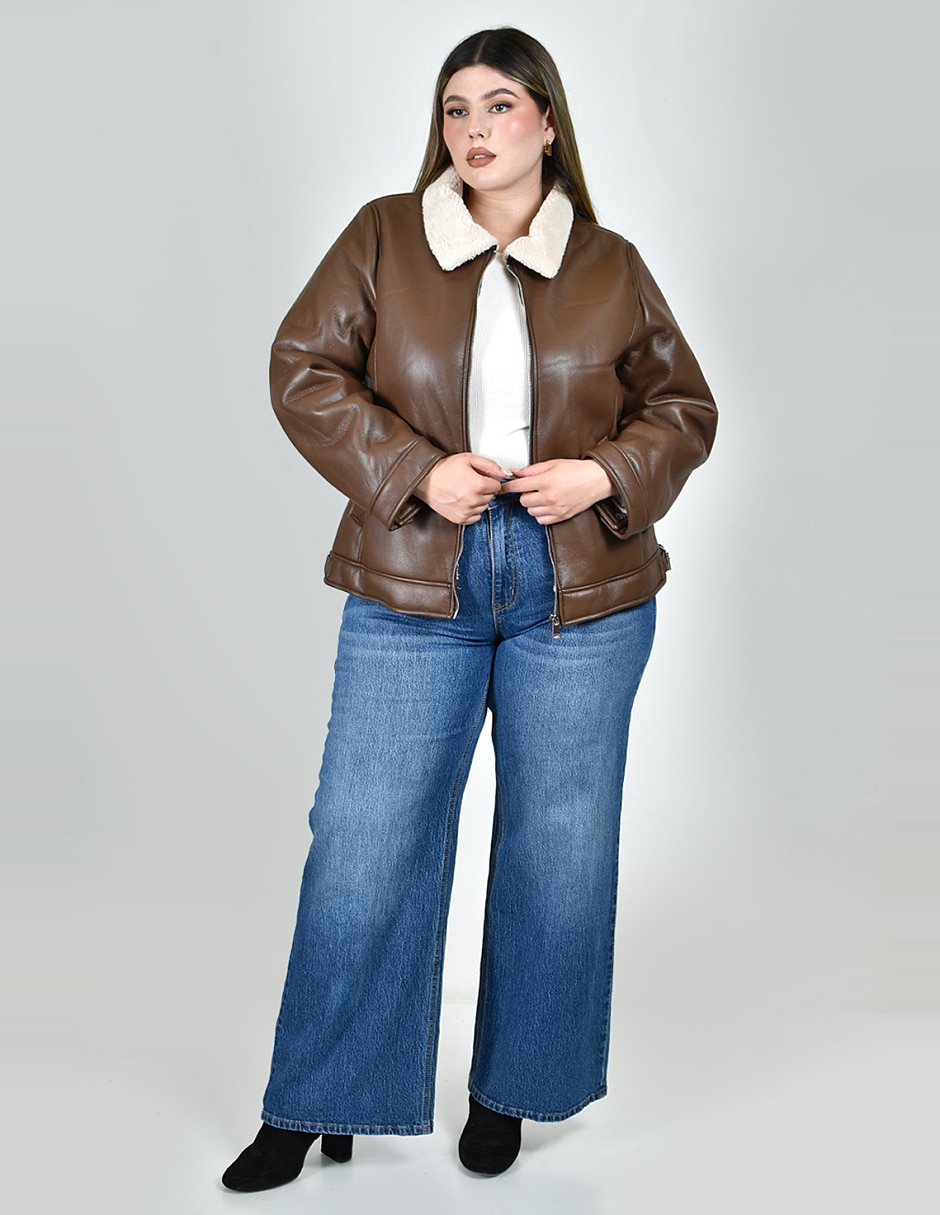 Chamarra casual roman fashion para mujer 2