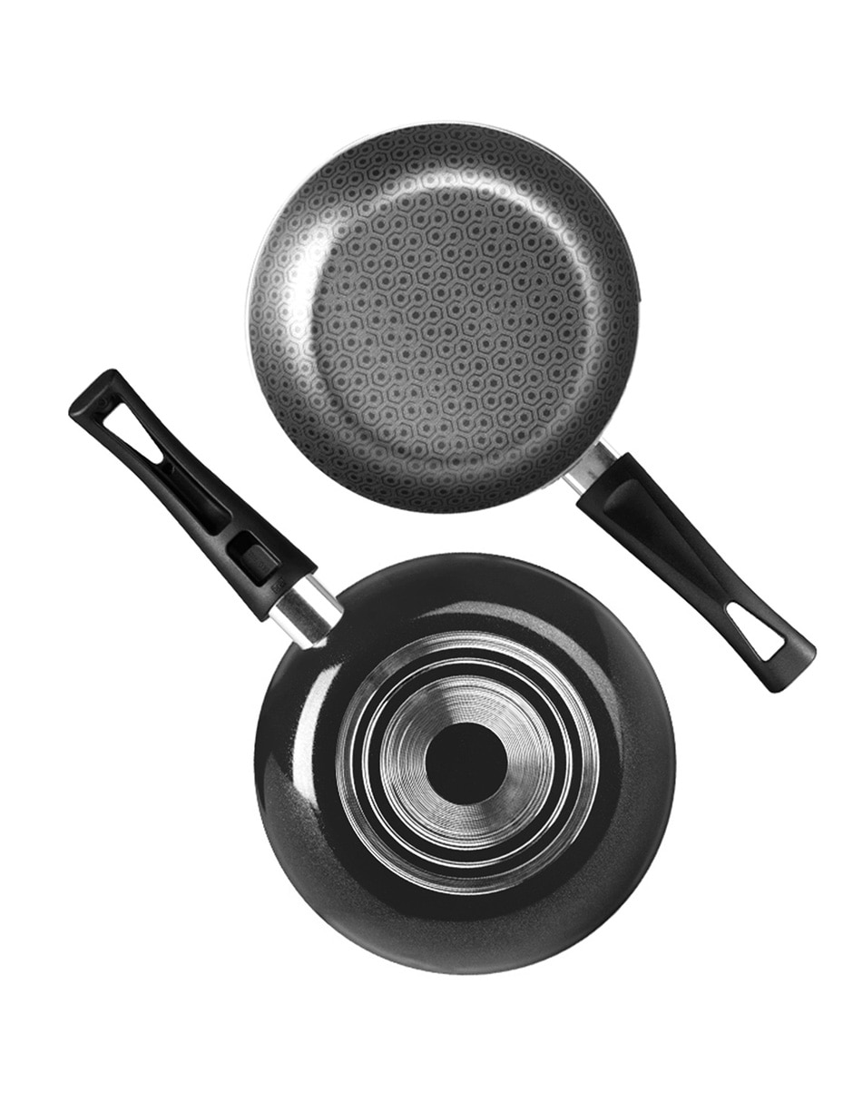 Set de sartenes de aluminio 3 piezas 3