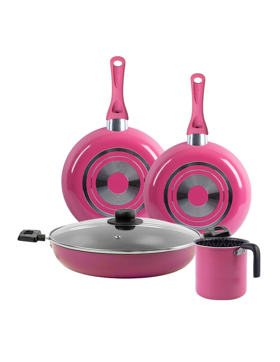Batería de cocina Classic de aluminio antiadherente sin PFOA 8 piezas 2