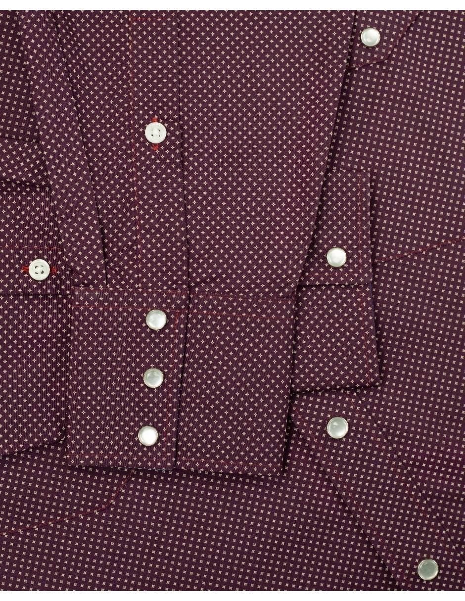Camisa casual de algodón manga larga para hombre