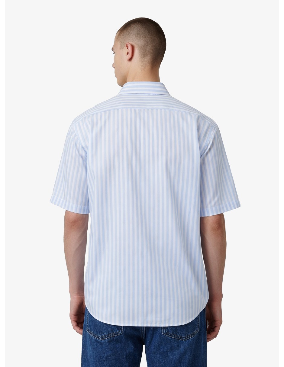 Camisa casual manga corta para hombre 7