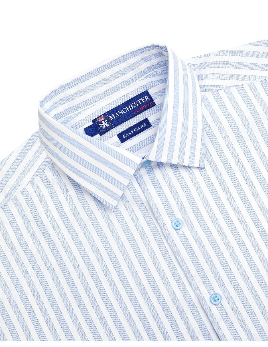 Camisa casual manga corta para hombre