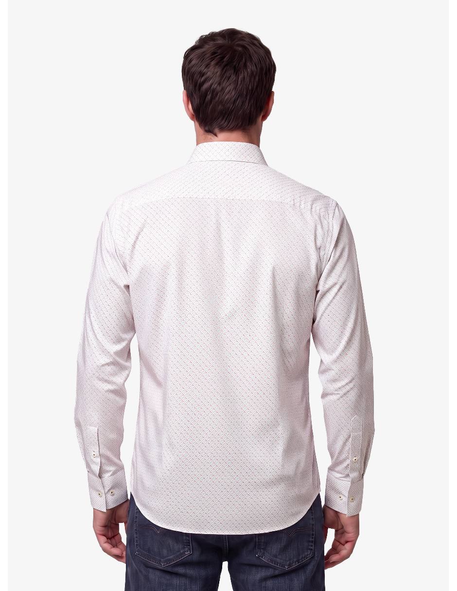 Camisa casual manga larga para hombre 7
