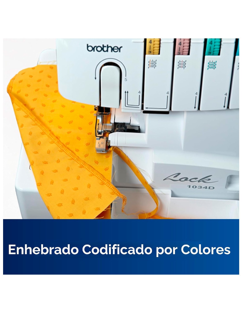 Máquina overlock mecánica 1034d 5