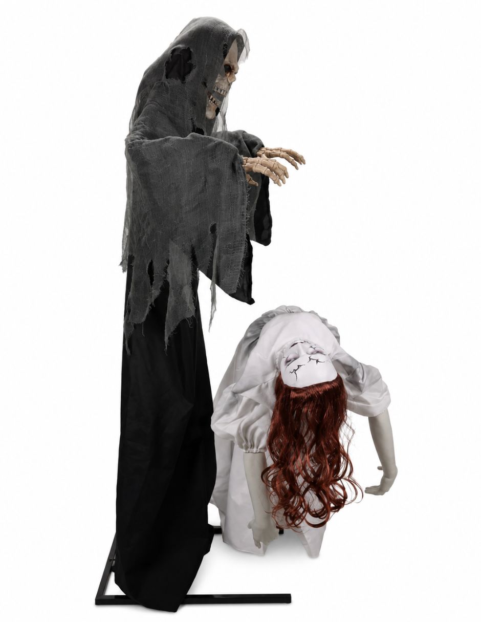 Figura decorativa Animatronix con forma de Calavera 4