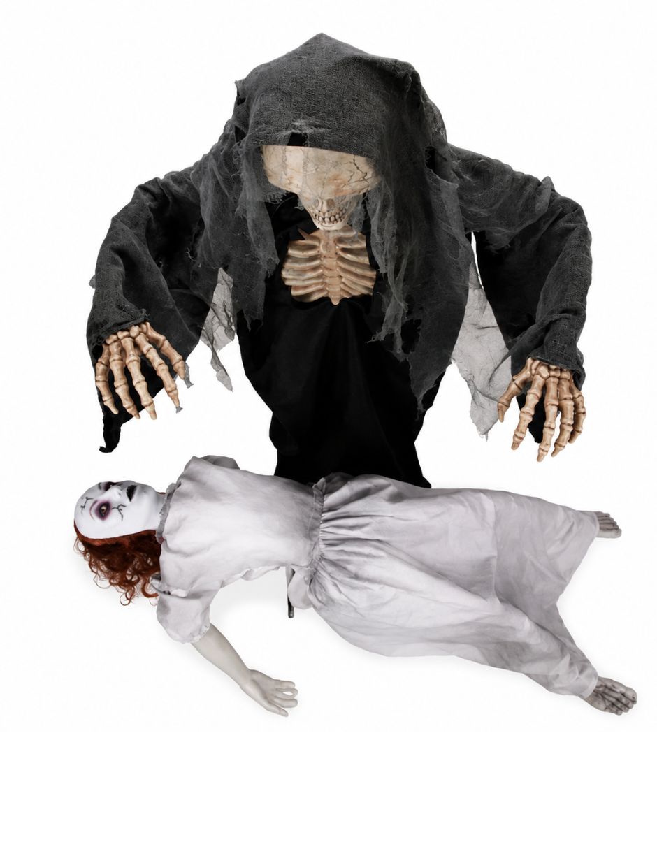 Figura decorativa Animatronix con forma de Calavera 3