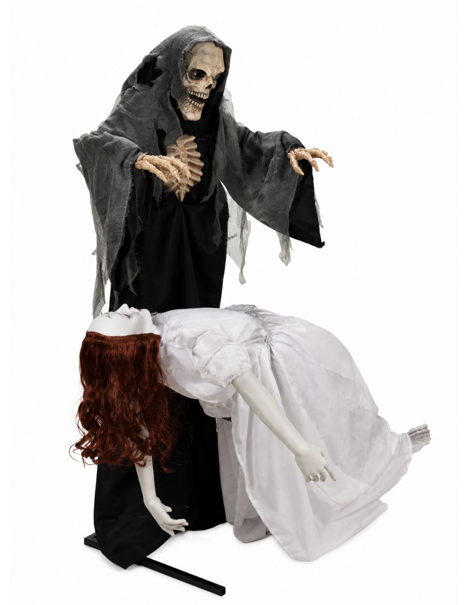 Figura decorativa Animatronix con forma de Calavera 2