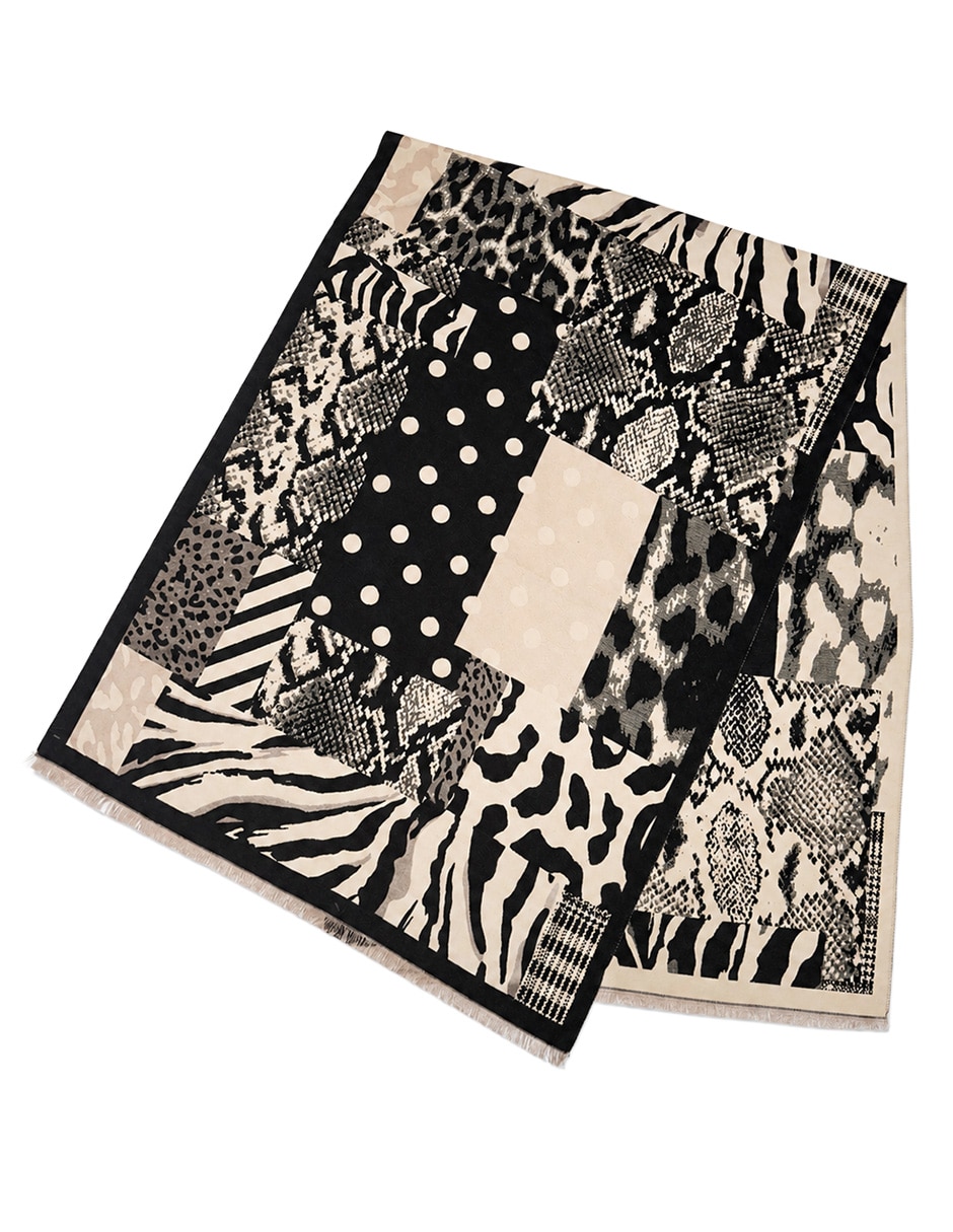 Chal estampado animal print 3