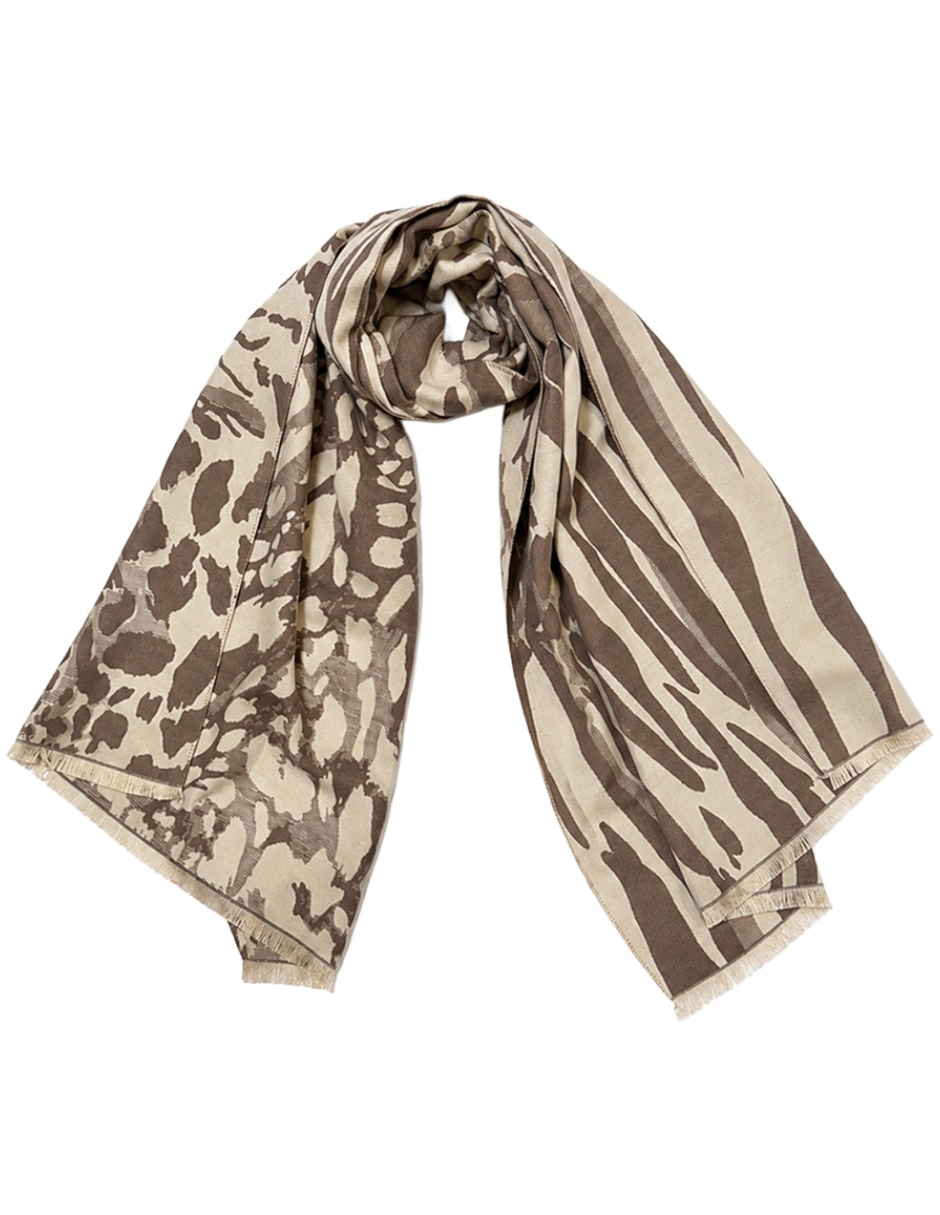 Chal estampado animal print 6