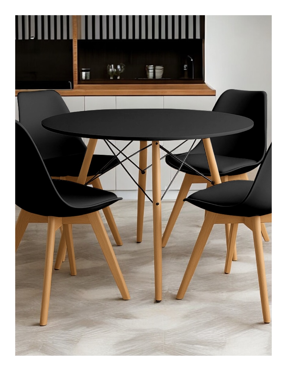 Mesa de comedor armable de mdf 5