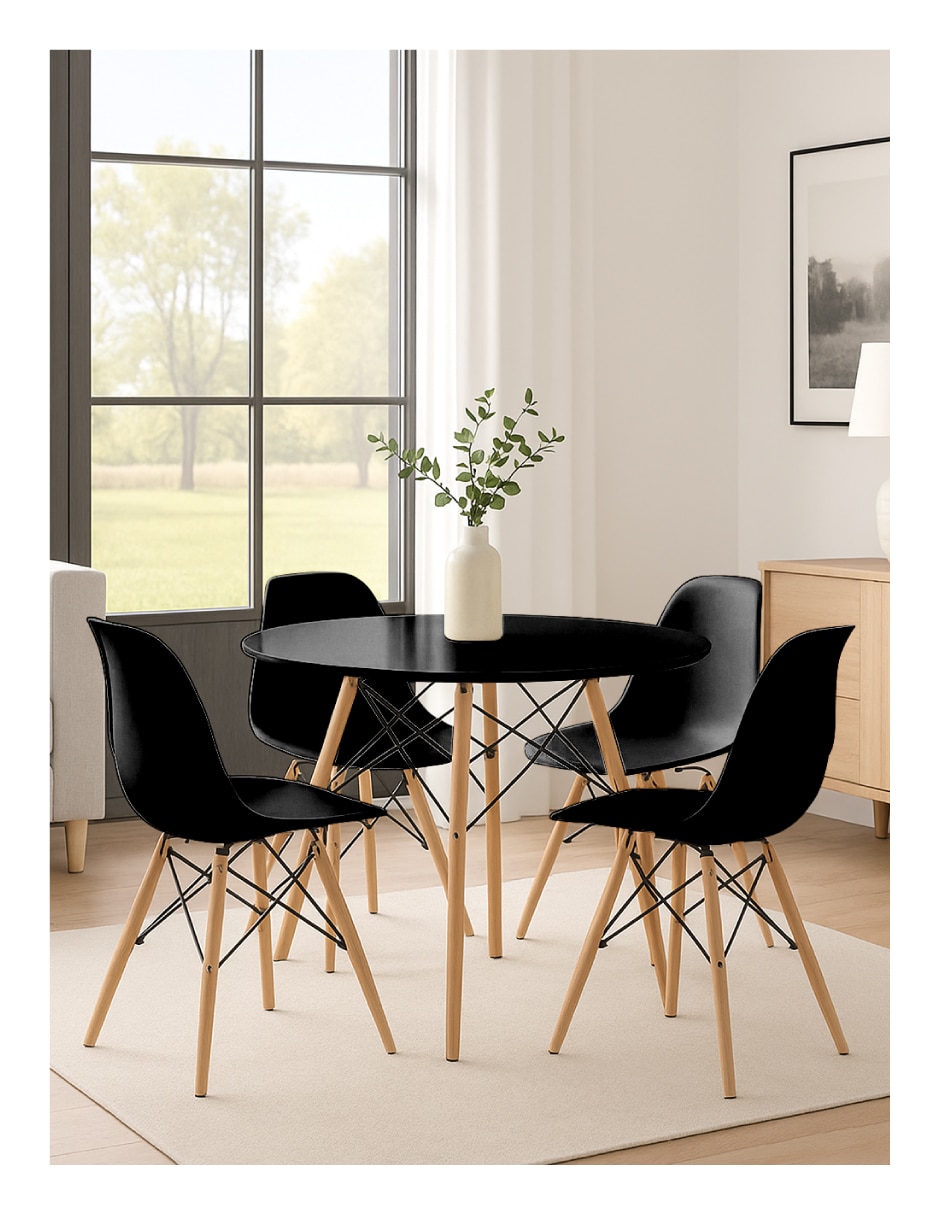 Mesa de comedor armable de mdf 6