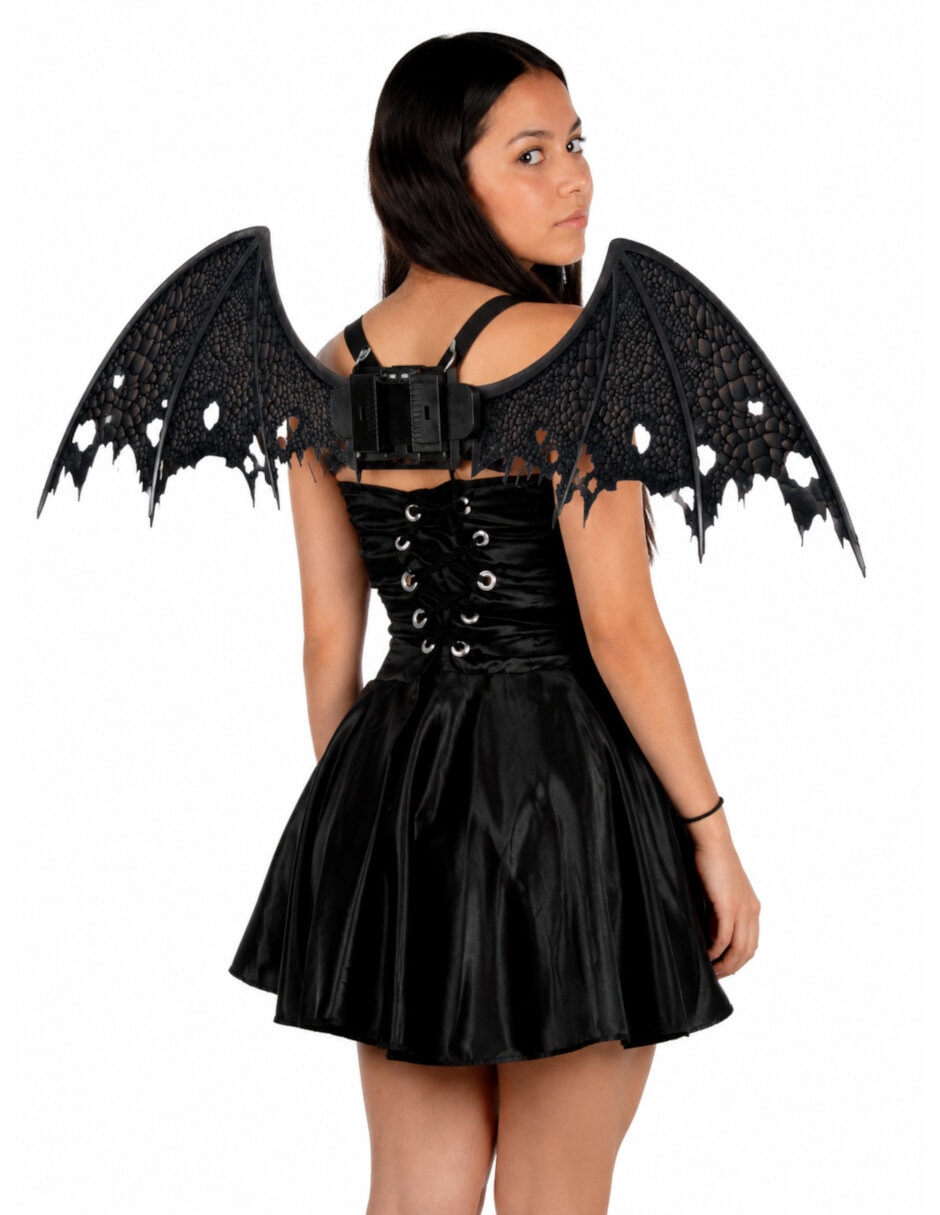 Alas para disfraz Espectrales Tenebrosas Accesorio 5